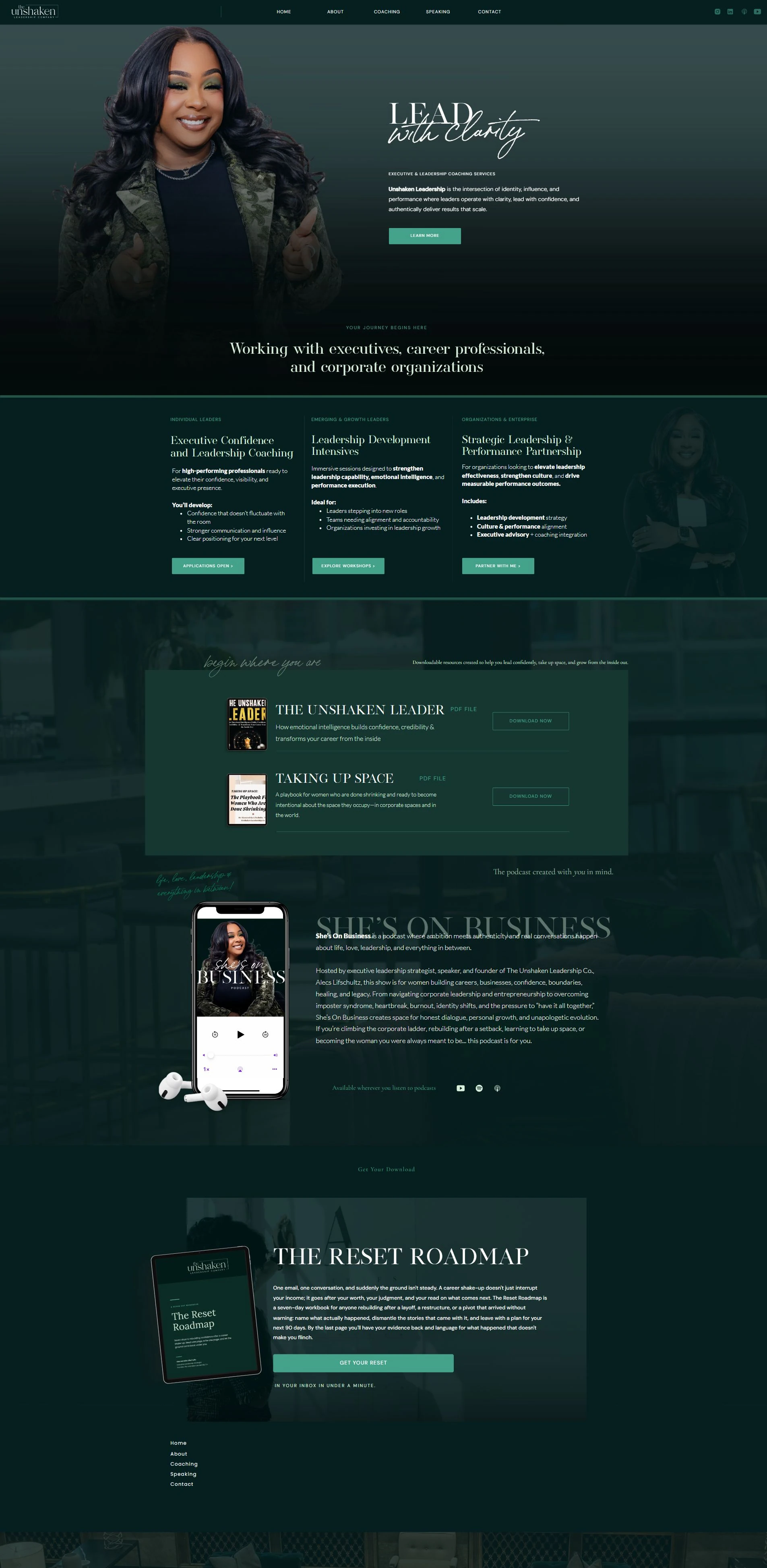 Complete home page at its native 1,905-pixel capture width.